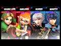 Super Smash Bros Ultimate Amiibo Fights – Request #19890 Young Link & Inkling vs Robin & Marth
