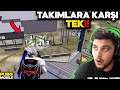 TAKIMLARA KARŞI TEK HERKES ÜZERİME OYNADI! PUBG MOBILE