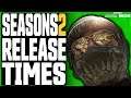 Warzone SEASON 2 RELEASE TIME and DOWNLOAD SIZE - Cold War Season 2 Release Times - New Updates