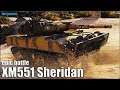 АГРЕССИВНАЯ ИГРА на ЛТ 🌟 XM551 Sheridan World of Tanks лучший бой лт 10