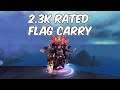2.3K RATED FLAG CARRY - Enhancement Shaman PvP - 9.1.5 WoW Shadowlands