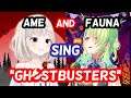 Ame and Fauna Sing 'Ghostbusters' In a Slightly Out of Time Duet | HololiveEN Clips