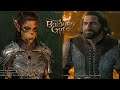 Baldurs Gate 3 Patch 6: Lae'zel speaks with Petrified Dwarf after killing the Hag