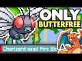 Can I beat Pokemon Fire Red with ONLY One Butterfree? Pokemon Challenge - No Items!