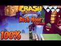 Crash Bandicoot 4 - Rush Hour 100% WALKTHROUGH! ALL CRATES, Hidden Gem Location (All Gems!)