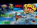 Crash Bash - 200% Walkthrough - Part 50: Snow Bash (Gem Challenge) - 1080p 60 fps