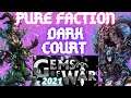 Dark Court Pure Faction | Gems of War delve guide 2021 | Beginner guide to pure faction and team new