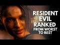 Every Mainline RESIDENT EVIL Game Ranked From Worst To Best