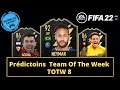 FIFA 22 Prédictions Team Of The Week 8 Acuna , Neymar , Sommer ( PS5 )