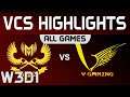 GAM vs VGA Highlights ALL Games VCS Mùa Xuân 2020 GAM Esports vs V Gaming Adonis by Onivia