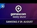 gamescom-News mit Michael Obermeier & Lara Loft - gamescom daily show vom 29.8. #gamescom2020