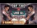GT 730 vs Intel UHD Graphics G1 | Test in 5 Games | Healthy Competition !