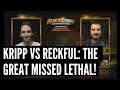 Hearthstone Rewind: Kripp vs Reckful 2013 - The greatest MISSED lethal in Hearthstone history!