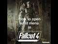 How to open the build menu in Settlements/Workshop PC I Handy tips for newcomers I Fallout 4
