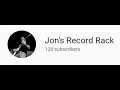 Jon's Record Rack inspired video