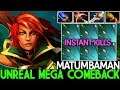 Matumbaman [Windranger] Rapier Instant Kills Unreal Mega Comeback 7.22 Dota 2
