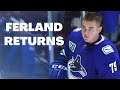 Micheal Ferland makes his return, has Zack MacEwen displaced Jake Virtanen? (Vancouver Canucks VLOG)