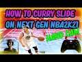 NBA2K21 NEXT GEN HOW TO CURRY SLIDE  ( BEGINNER DRIBBLING TUTORIAL ) PS5 , XBOX X