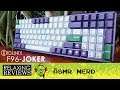 No Joke! iQunix F96-JOKER Mechanical Keyboard ASMR Review (unboxing, typing, relaxing sounds)