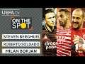 ON THE SPOT: Roberto Soldado (Granada), Steven Berghuis (Feyenoord) & Milan Borjan (Crvena zvezda)