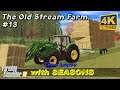 Raking, baling & collecting hay. Animal care | The Old Stream Farm with Seasons #13 | FS19 Timelapse