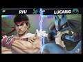 Super Smash Bros Ultimate Amiibo Fights  – Request #13830 Ryu vs Lucario