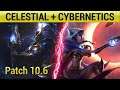 [TFT v10.6] OP Celestials 💫 Comp With Cybernetics | TFT Set 3 | League of Legends