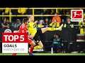 Top 5 Best Goals - Haaland, Sané & More