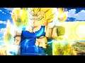 Transforming into Super Saiyan 2 for the First Time in Dragon Ball Z (Roblox)