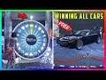 Winning EVERY SINGLE Lucky Wheel Podium Vehicle At The Diamond Casino & Resort In GTA 5 Online!