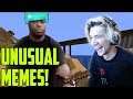 xQc Reacts to UNUSUAL MEMES COMPILATION V45 & V39 with Chat! | xQcOW