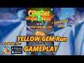 Yellow Gem Run (SNOW GO) | Crash On the Run! GEM RUN Collection | Gameplay | Tip's & Trick's |
