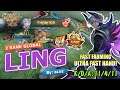 BEST BUILD LING IN SEASON 20 | RIP MANIAC | BROKEN DAMAGE WITH WAR AXE By: BLUE ~ MOBILE LEGENDS