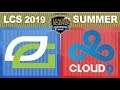 C9 vs CLG   LCS 2019 Summer Split Tiebreaker   Cloud9 vs Counter Logic Gaming