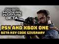 call of duty modern warfare 2019 PS4 & Xbox Beta Key Code Giveaway