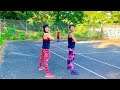 DANCE COVER Con calma Official Choreography Hip hop version duo avec JadeStar + Gundamathis tennis