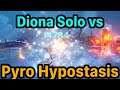 Diona SOLO vs Pyro Hypostasis (no damage taken)