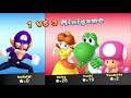 Mario Party 10 Custom Maps Waluigi vs Yoshi vs Toadette vs Daisy