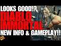 DIABLO IMMORTAL GAMEPLAY TRAILER!! NEW VISUALS!! NEW UI!! MY REACTION!! LOOKS GOOD!?
