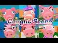 Piggy Neighbor Family Escape All Characters Caught Scene
