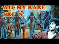 SHOWING ALL MY RARE SKINS IN COD MOBILE!!!
