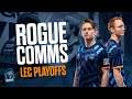 Why do you let me DIE?!? | Rogue LEC Playoffs Voice Comms vs MAD Lions