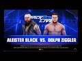 WWE 2K19 Aleister Black VS Dolph Ziggler 1 VS 1 Match