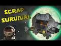 ASTEROID DESTROYED WITH FACTS AND LOGIC in Space Engineers! [Scrap Survival #4]