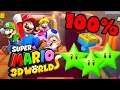 Castle-3 Red-Hot Run 🎪 Super Mario 3D World Switch + Wii U 🎪 All Green Stars + Stamp