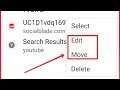 Chrome | How To Edit & Move Bookmarks in Android