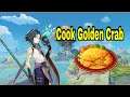 #GenshinImpact Cook Golden Crab | Genshin impact