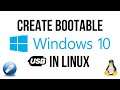 How To Create A Bootable Windows 10 Installation Media USB Flash Drive In Linux With Ventoy