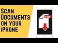 How to Scan a Document with iPhone & iPad and Make PDF
