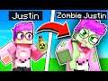 JUSTIN Turns Into A ZOMBIE In MINECRAFT! (JUSTIN BITES ADAM?!)